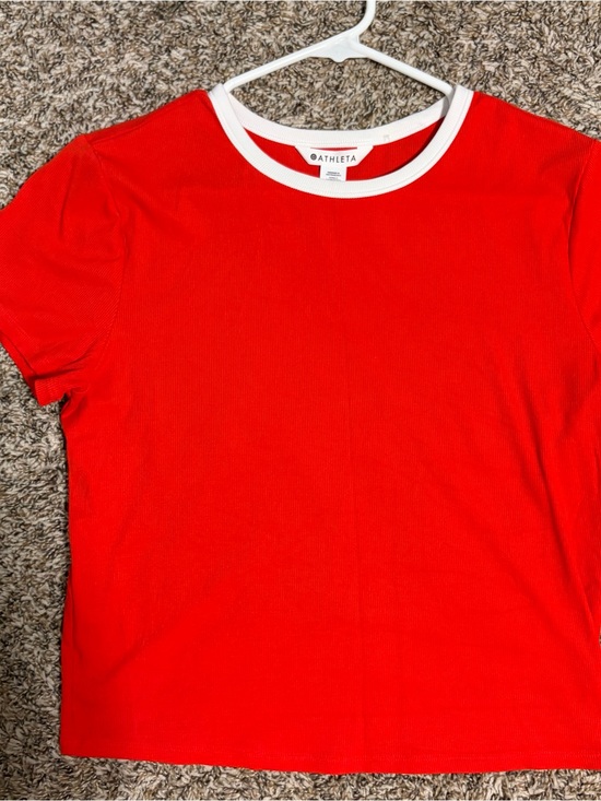 Athleta Tops - Athleta Ribbed Baby Tee